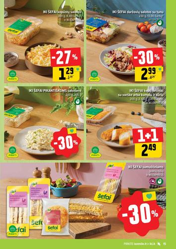 IKI akcijų leidinys Nr. 39 nuo rugsėjo 21 d.