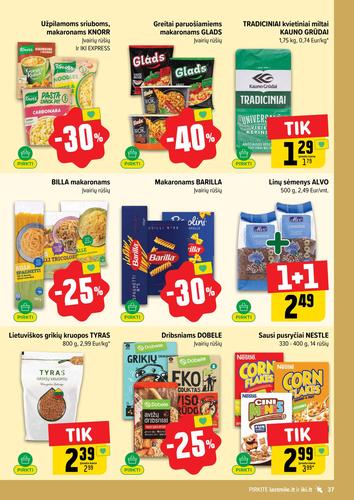 IKI akcijų leidinys Nr. 39 nuo rugsėjo 21 d.