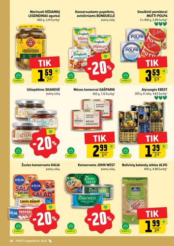 IKI akcijų leidinys Nr. 39 nuo rugsėjo 21 d.