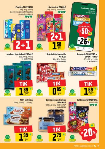 IKI akcijų leidinys Nr. 39 nuo rugsėjo 21 d.