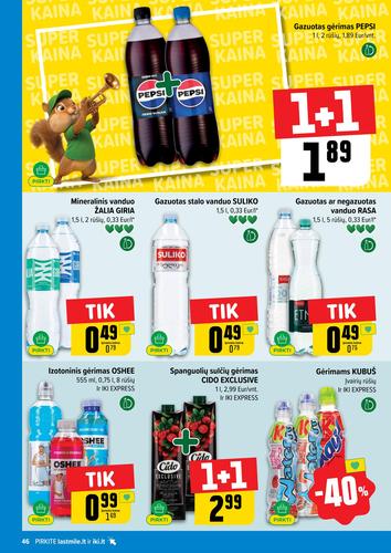 IKI akcijų leidinys Nr. 39 nuo rugsėjo 21 d.