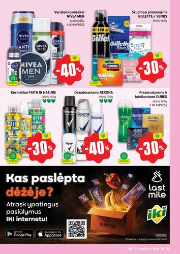 IKI akcijų leidinys Nr. 39 nuo rugsėjo 21 d.