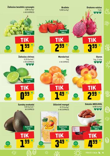 IKI akcijų leidinys "IKI Kainų leidinys Nr. 14" nuo kovo 30 d.