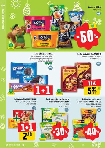 IKI akcijų leidinys "IKI Kainų leidinys Nr. 14" nuo kovo 30 d.