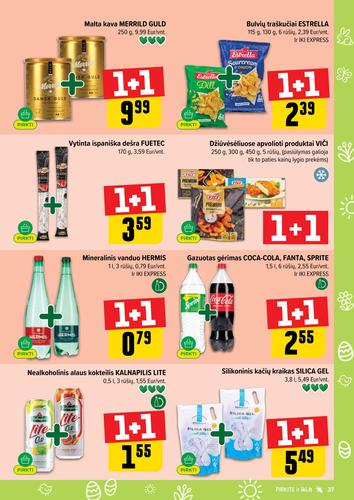 IKI akcijų leidinys "IKI Kainų leidinys Nr. 14" nuo kovo 30 d.