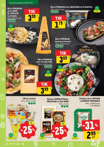 IKI akcijų leidinys "IKI Kainų leidinys Nr. 14" nuo kovo 30 d.