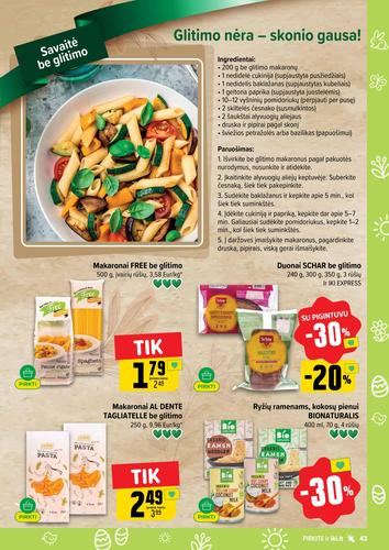 IKI akcijų leidinys "IKI Kainų leidinys Nr. 14" nuo kovo 30 d.