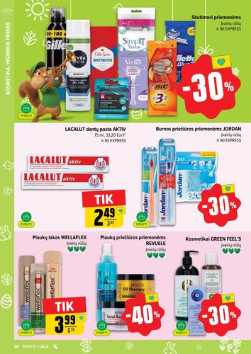 IKI akcijų leidinys "IKI Kainų leidinys Nr. 14" nuo kovo 30 d.