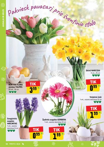 IKI akcijų leidinys "IKI Kainų leidinys Nr. 14" nuo kovo 30 d.