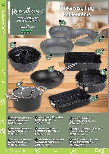 IKI akcijų leidinys "IKI Kainų leidinys Nr. 14" nuo kovo 30 d.