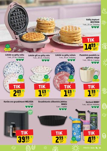 IKI akcijų leidinys "IKI Kainų leidinys Nr. 14" nuo kovo 30 d.