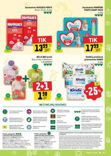 IKI akcijų leidinys "IKI Kainų leidinys Nr. 14" nuo kovo 30 d.