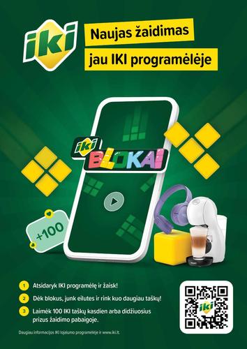 IKI akcijų leidinys "IKI Kainų leidinys Nr. 14" nuo kovo 30 d.