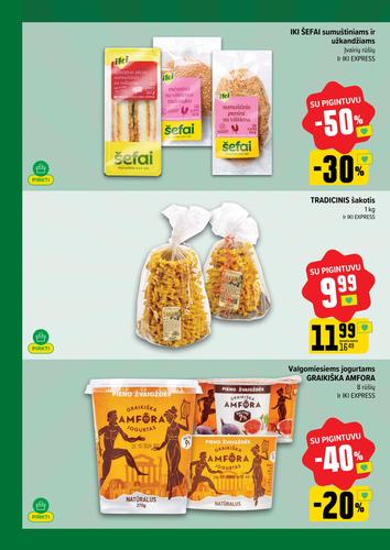 IKI akcijų leidinys "PIGINTUVO pasiūlymai Nr. 10" nuo kovo 2 d.