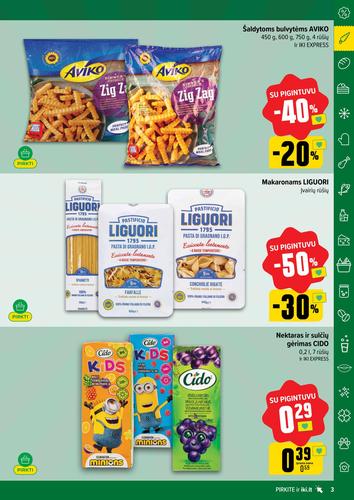 IKI akcijų leidinys "PIGINTUVO pasiūlymai Nr. 10" nuo kovo 2 d.