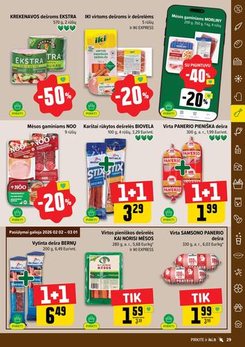 IKI akcijų leidinys Nr. 7 nuo vasario 9 d.