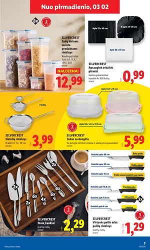 LIDL ne maisto prekių leidinys nuo kovo 2 d.