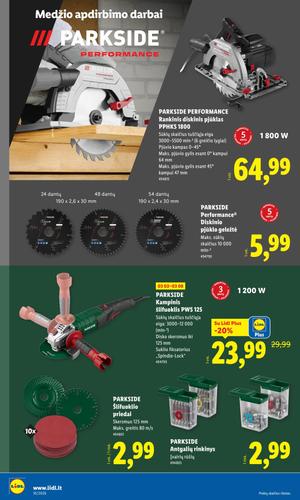 LIDL ne maisto prekių leidinys nuo kovo 2 d.