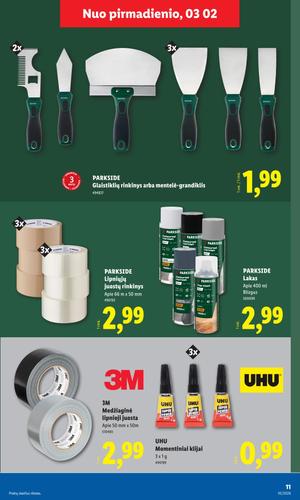 LIDL ne maisto prekių leidinys nuo kovo 2 d.