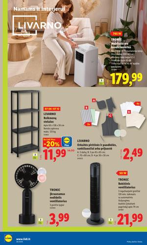 LIDL ne maisto prekių leidinys nuo liepos 6 d.