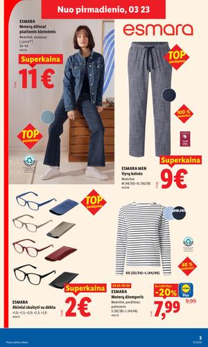 LIDL ne maisto prekių leidinys nuo kovo 23 d.