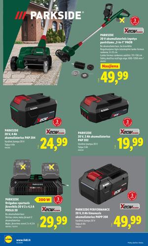 LIDL ne maisto prekių leidinys nuo kovo 23 d.