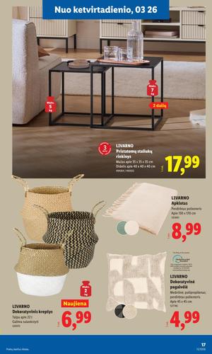 LIDL ne maisto prekių leidinys nuo kovo 23 d.