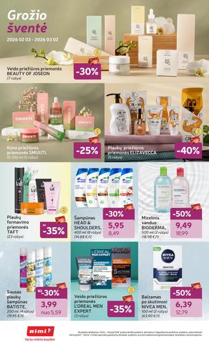 RIMI akcijų leidinys Nr. 6 nuo vasario 3 d.