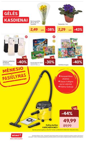 RIMI akcijų leidinys Nr. 6 nuo vasario 3 d.