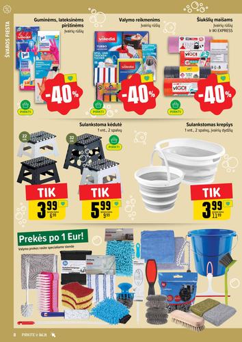 IKI akcijų leidinys Nr. 9 nuo vasario 23 d.