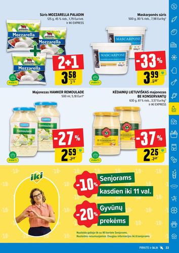 IKI akcijų leidinys Nr. 9 nuo vasario 23 d.