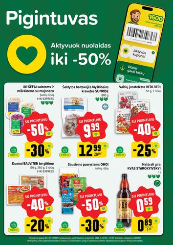 IKI akcijų leidinys Nr. 9 nuo vasario 23 d.