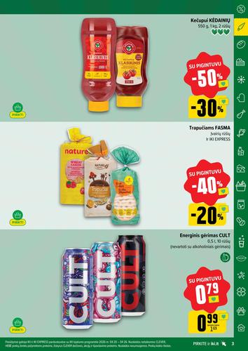 IKI akcijų leidinys "PIGINTUVO pasiūlymai Nr. 17" nuo balandžio 20 d.