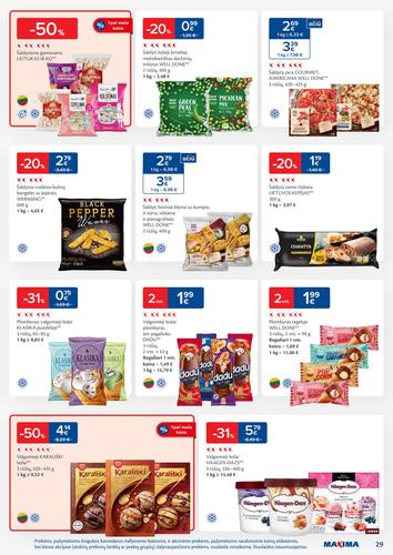 MAXIMA akcijų leidinys Nr. 5 nuo sausio 27 d.