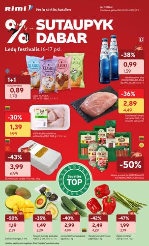 RIMI akcijų leidinys Nr. 19 nuo gegužės 5 d.