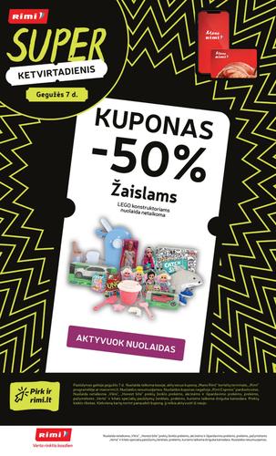 RIMI akcijų leidinys Nr. 19 nuo gegužės 5 d.