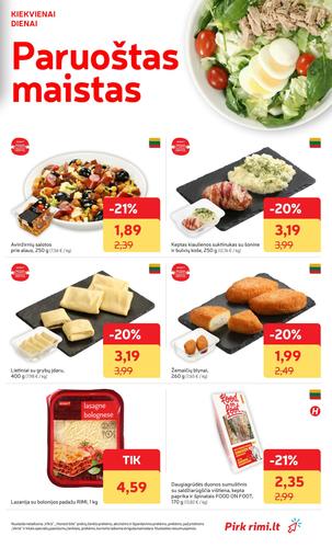 RIMI akcijų leidinys Nr. 19 nuo gegužės 5 d.