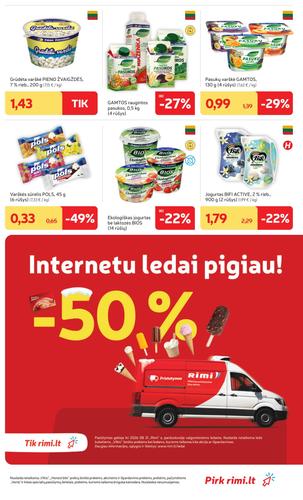 RIMI akcijų leidinys Nr. 19 nuo gegužės 5 d.