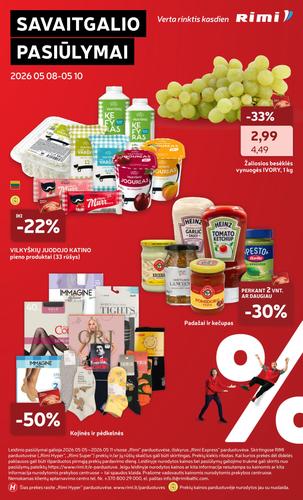 RIMI akcijų leidinys Nr. 19 nuo gegužės 5 d.