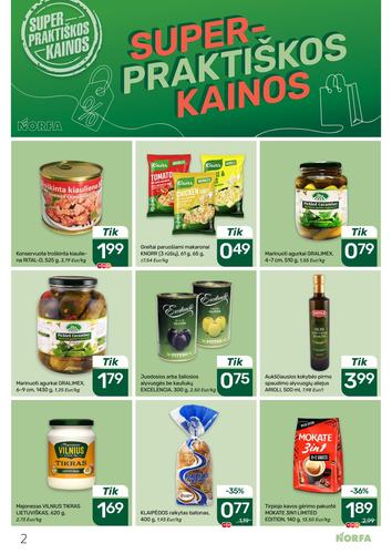 NORFA akcijų leidinys Nr. 16 nuo rugpjūčio 6 d.