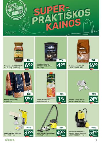 NORFA akcijų leidinys Nr. 16 nuo rugpjūčio 6 d.