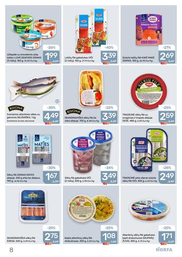 NORFA akcijų leidinys Nr. 16 nuo rugpjūčio 6 d.