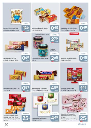NORFA akcijų leidinys Nr. 16 nuo rugpjūčio 6 d.