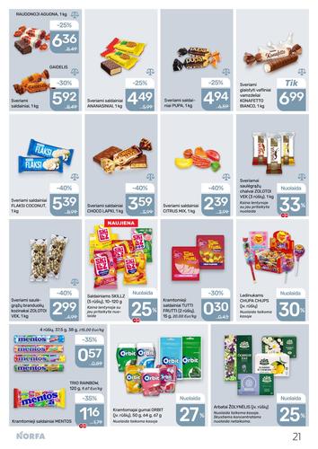 NORFA akcijų leidinys Nr. 16 nuo rugpjūčio 6 d.