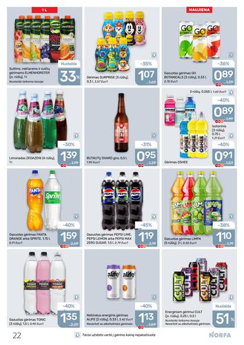 NORFA akcijų leidinys Nr. 16 nuo rugpjūčio 6 d.