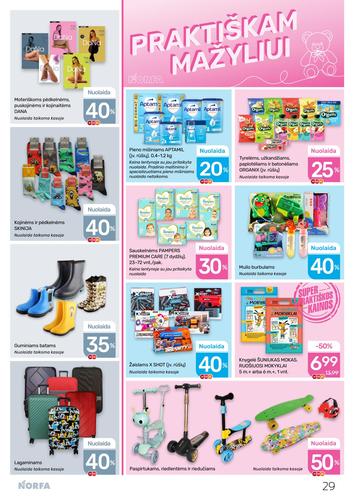 NORFA akcijų leidinys Nr. 16 nuo rugpjūčio 6 d.