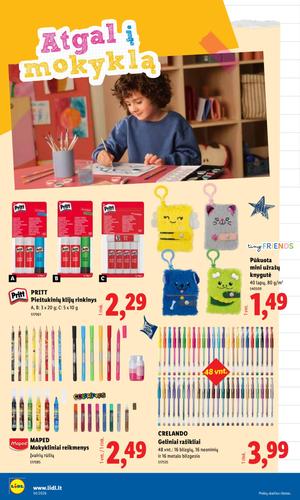 LIDL ne maisto prekių leidinys nuo rugpjūčio 17 d.