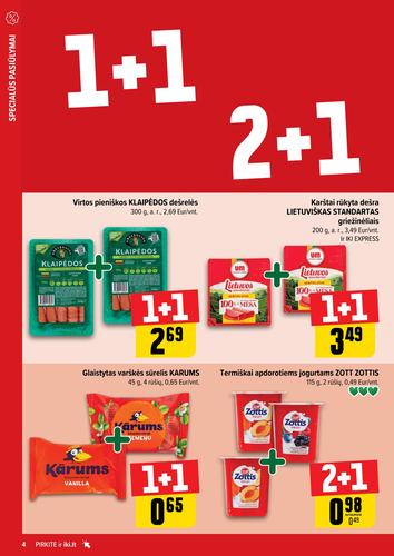 IKI akcijų leidinys "Daugiau yra pigiau Nr. 1" nuo gruodžio 29 d.