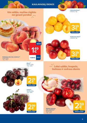 MAXIMA akcijų leidinys Nr. 32 nuo rugpjūčio 4 d.