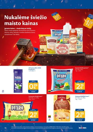 MAXIMA akcijų leidinys Nr. 32 nuo rugpjūčio 4 d.